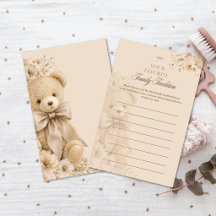 Tradiciones familiares de baby shower floral neutr