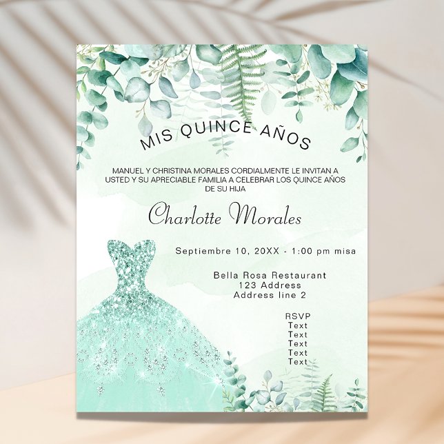 Lámina Traje de helechos de bosque encantado de Quinceane (Subido por el creador)