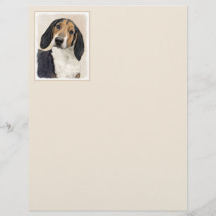 Lámina Treeing Walker Coonhound Painting - Arte original
