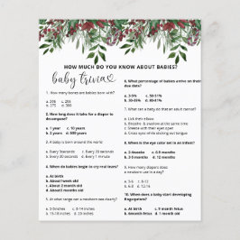 Lámina Trivialidad de bebé de nieve evergreen | Juego Bab