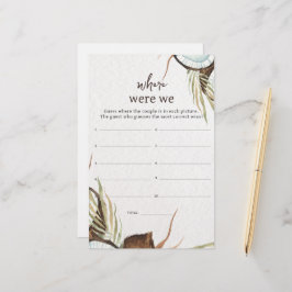 Lámina Tropical ¿Dónde estábamos los juegos de ducha de n