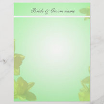 tulipanes amarillos.. invitación boda,