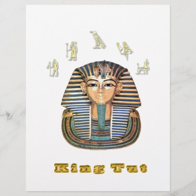 Lámina Tutankamón y Egipto (Anverso)