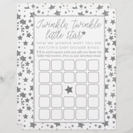 Lámina Twink, Twinkle Little Star Bingo Baby Shower