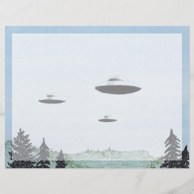 Lámina UFO Trio (Anverso)