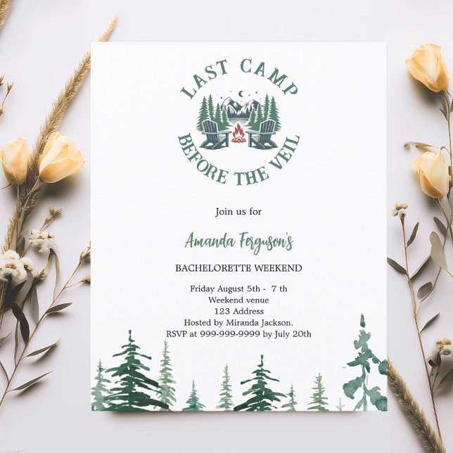 Lámina Última invitación del fin de semana de soltera del (Subido por el creador)