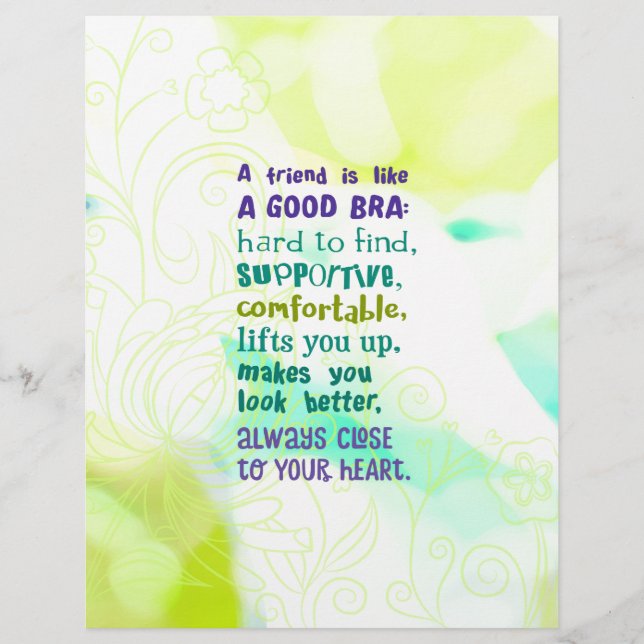 Lámina Un amigo es como un buen amigo (Anverso)