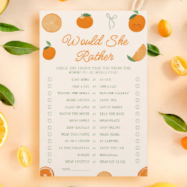 Lámina Un Baby Shower Un Poco Cítrico Prefiere Jugar