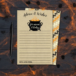 Lámina Un bebé dulce está preparando Baby Shower de Hallo