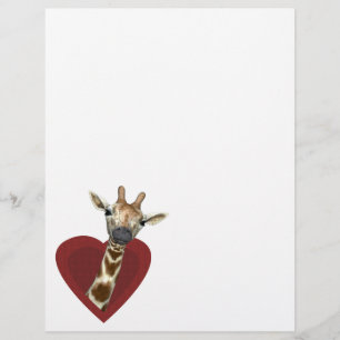 Lámina Un Corazón Para Las Jirafas