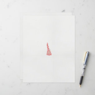 Lámina un dibujo de un pájaro con flores sobre él