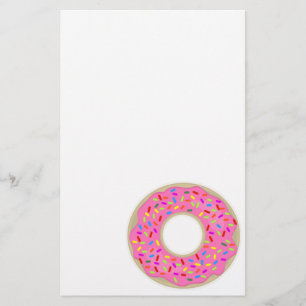 Lámina Un donut solitario y sabroso