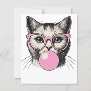 Lámina Un gato lindo para las mujeres con amor gracioso p