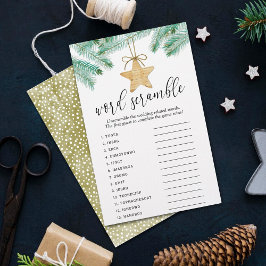 Lámina Un juego de palabras escramble de la ducha de novi