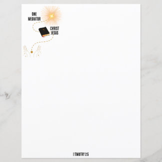 Lámina Un mediador: Christian Stationery
