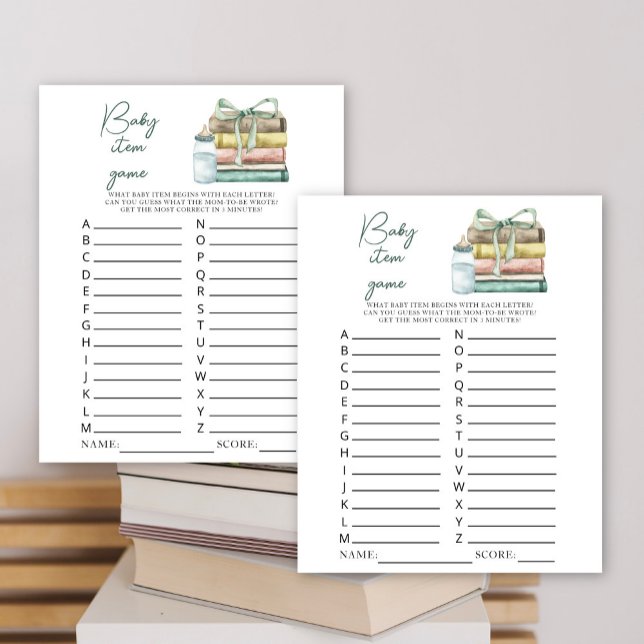 Lámina un nuevo capítulo baby shower Juego de artículos p (Subido por el creador)