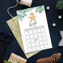 Lámina Un pequeño juego de bingo Baby Shower