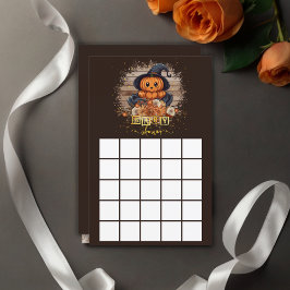 Lámina Un pequeño juego de calabaza lindo kawaii Purpurin