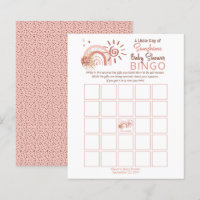 Un pequeño rayo de juego de bingo de Baby Shower S