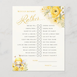 Lámina Una Abeja De Miel Dulce Podría Mami Antes Que Juga