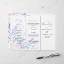 Una acuarela azul turbia deja una ceremonia Boda d