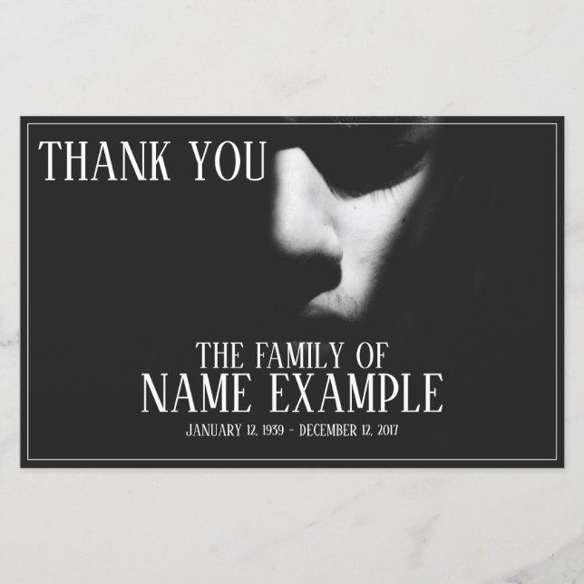 Lámina Una cara dormida a media sombra (Anverso)