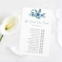 Una Ducha De Novias Azules Dijo Que Dijo