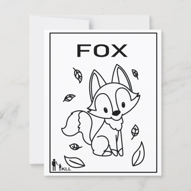 LÁMINA UNA FOX AMBICIOSA (Anverso)