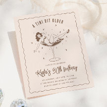 Una invitación de cumpleaños con presupuesto un po