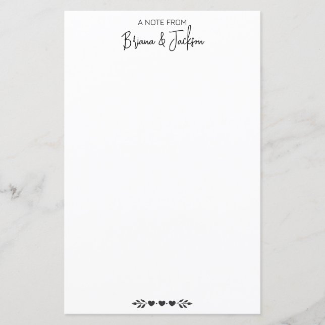 Lámina Una Nota Moderna De La Caligrafía (Anverso)