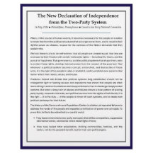 Una nueva declaración de independencia
