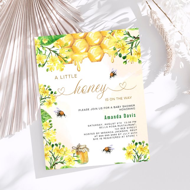 Lámina Una pequeña abeja de miel de bebé de bajo presupue (Subido por el creador)