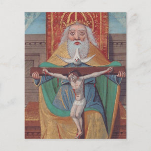 Lámina Una Santa Trinidad de Dios en Gloria