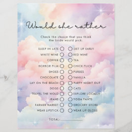 Lámina Unas Nubes De Sueño Prefieren Un Juego De Ducha De