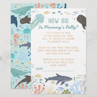 Lámina Under The Sea How Big Is Mommy’s Belly Game