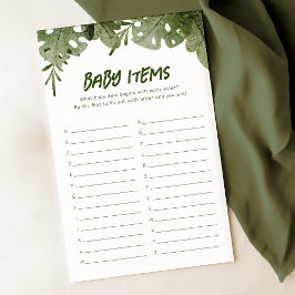 Lámina Uno Salvaje Está En El Camino Del Juego De Los Beb