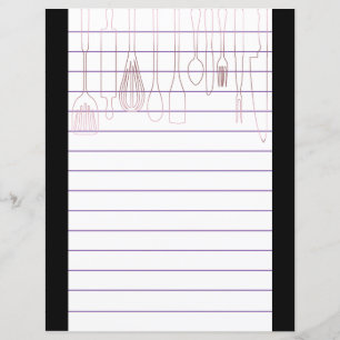 Lámina Utensilios de cocina retro