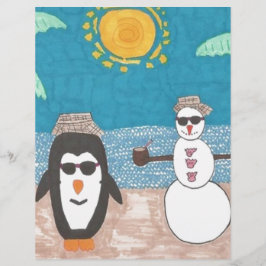 Lámina Vacaciones de navidades