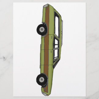 Lámina vagón de retro