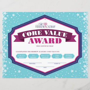 Lámina Valor básico