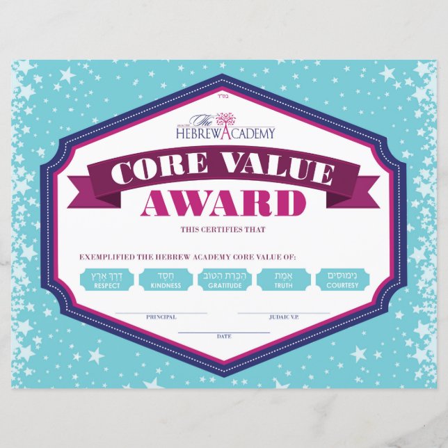 Lámina Valor básico (Anverso)