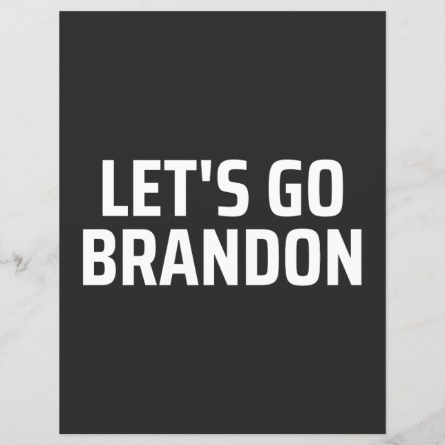 Lámina vamos brandon imán (Anverso)