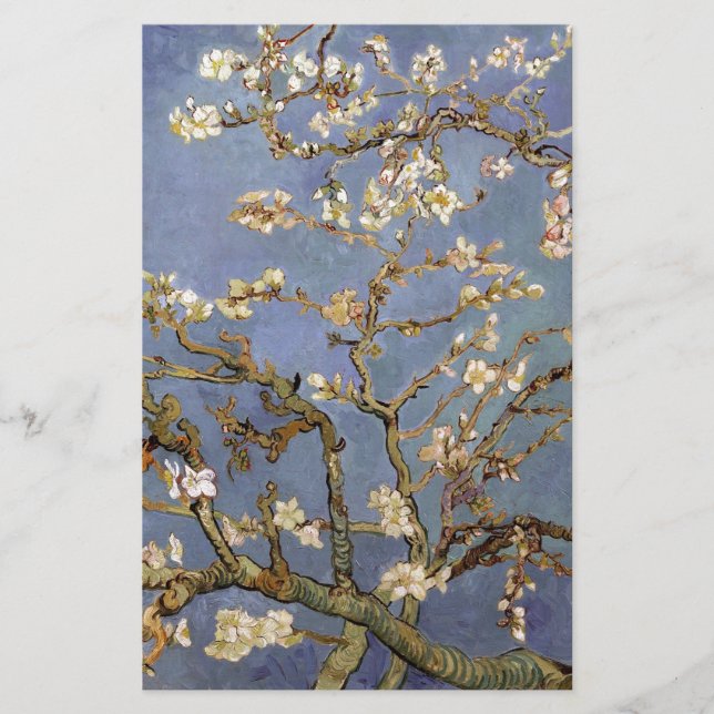 Lámina Van Gogh Almond Blossom (Anverso)