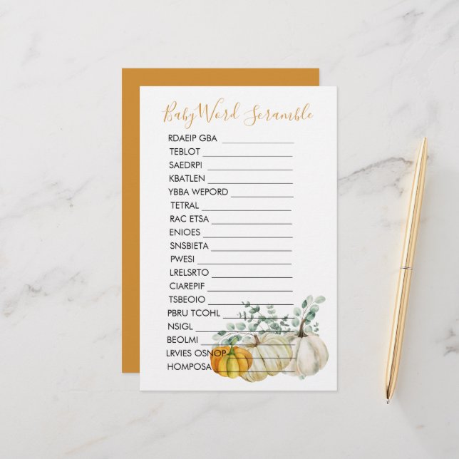 Lámina Vegetación de calabaza de calabaza de la caída de  (Anverso/Reverso In Situ)