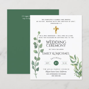Lámina Vegetación presupuestaria Invitación a la boda cat