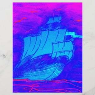 Lámina velero fluorescente 1