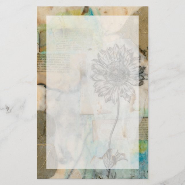 Lámina Vellum Floral I (Anverso)
