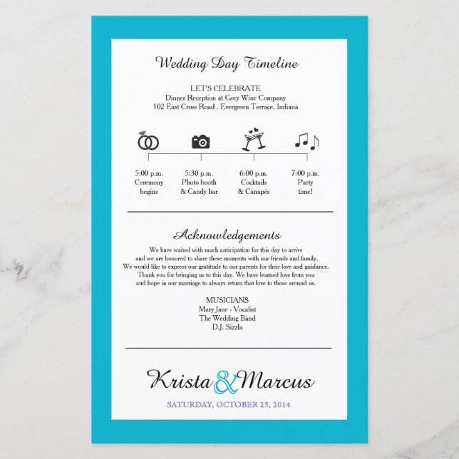 Lámina Ventilador de la línea de tiempo de las siluetas s (Anverso)