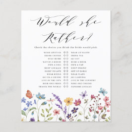 Lámina Verano de primavera floral preferiría ducha de nov