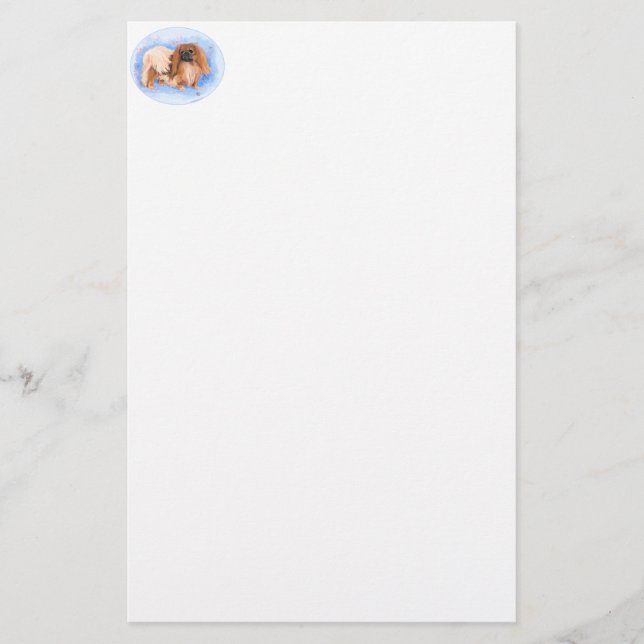 Lámina Verdadero Pekingés Azul (Anverso)